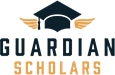 Guardian Scholars logo and illustration