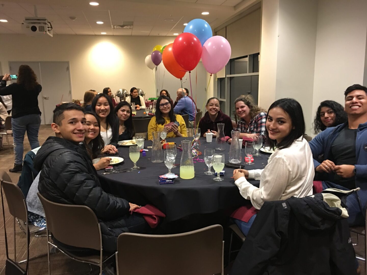 Guardian Scholars team on round table